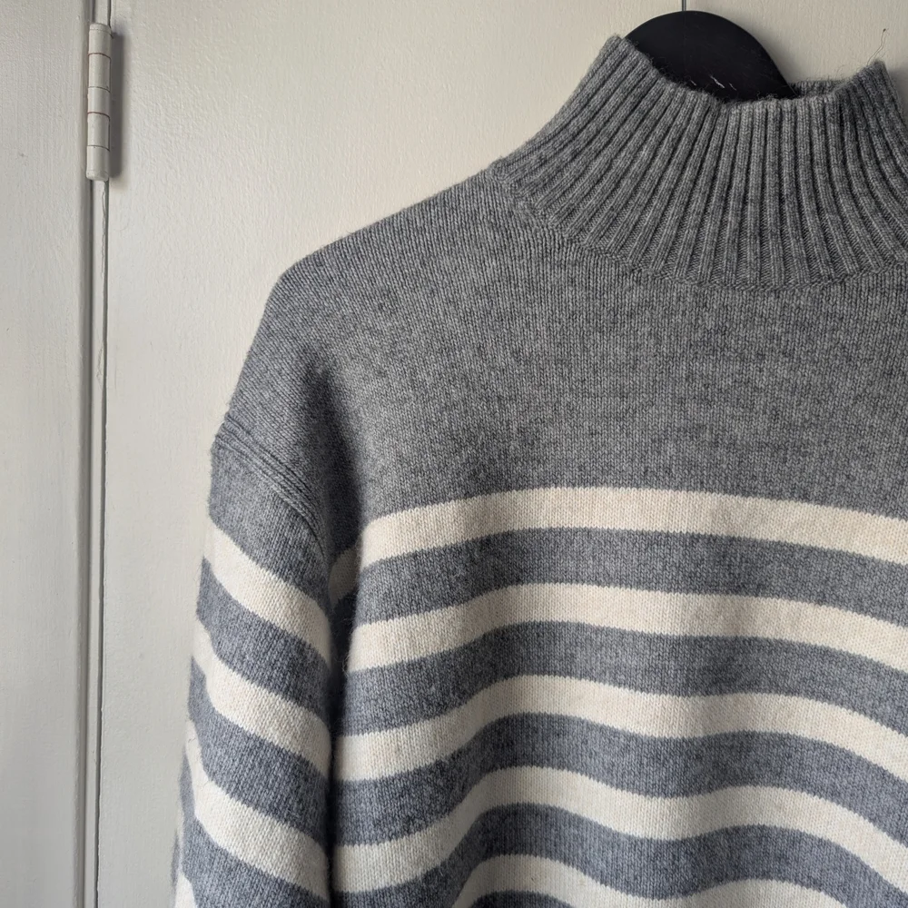H&M Striped Mock Neck Sweater - Picture 3 of 6